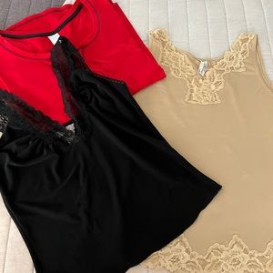 Bundles Ladies, 2 tops and 1 sleepwear size M/L